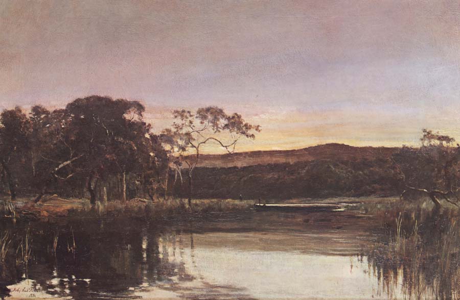 Sunset,Werribee River